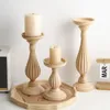 Candle Holders Post-modern Style Home Decoration Roman Column Holder Dining Table Ornaments Luxury Candlestick For Living Room Decor