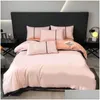 Jeugd Designer Beddengoed Set Luxe Paar Koning Queen Size Slaapkamer Dekbed Comfortabel Textiel Creatief Mti Patroon Verjaardag Decor Pre Dhgyq