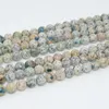 Lose Edelsteine, natürlicher K2-Jaspis, runde Perlen, 10 mm – einfache Qualität