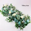 Fleurs décoratives 50CM 100cm 1 pièces fleurs bricolage rangée Rose Eucalyptus décor de mariage pivoine hortensia plante arc artificiel