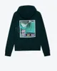 Kadın Hoodies Tasarımcısı Zadig Voltaire Hoodie Sweatshirts Hoody Kadınlar High Street Giyim Gevşek Desenler Çift Üstleri Kazak Kazak Uzun Kollu