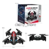 أجهزة محاكاة جديدة 2.4G D85 MINI RC LAND and AIR DRONE FLYING FLYING STUNT CAR 2-in-1 Dual Mode Racing 3D Flip Professional Quadcopter Drones Toys Boy X0831