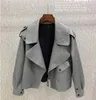 Damesjassen Sungtin Vrouwen losse pu leren jas Zwart Zacht kunstleer jas Straat Moto Biker leren jas Dames Casual bovenkleding 2dsrdwe