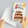 24pcs Greeting Card Eco Friendly Unique Birthday Cards Large Happy Set For Adults And Kids Writing Blessing 10x15 LST230831