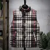 2023 Novo Estilo de Luxo Mens Colete Mens Designer Womens Inverno Colete Quente Colete Mens Jaqueta Para Baixo Ao Ar Livre Quente Sem Mangas Casaco de Penas Tamanho S-4XL