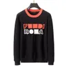 Popular 2023 Men's Designer Sweater Letter Embroidery Winter and Autumn Sweater Round Neck Sweater Long Sleeve Pullover Women's Cashmere Knitted Sweaters