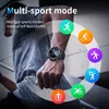 Esporte ao ar livre relógio inteligente masculino 800mah bateria de longa duração bluetooth chamada à prova dwaterproof água rastreador fitness smartwatch para android ios