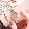 Montres-bracelets Smvp Sdotter Diamond Strass Fashion Bracelet Femme Montres Lady Quartz Gold Poignet