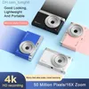 Caméscopes Appareil photo numérique 4K HD 50 millions de pixels Zoom 16x Écran haute définition IPS de 2,88 pouces Photographie 1080 AFAutofocus Q230831