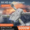 محاكاة E99 Drone 4K HD Dual Camera Profograph Aerial Photography قابلة للطي Quadcopter 5G Transmission WiFi Toys Remote Toys X0831