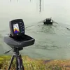 물고기 파인더 럭키 FF918 원격 제어 미끼 보트 물고기 파인더 3.5 "LCD 경멸 범위 300m 깊이 범위 100m 무선 230831