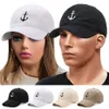 Ball Caps Anchor Embroidery Cotton Men Baseball Cap Fashion Women Hat Sport Visors Breathable Outdoor Sun Drop 230830