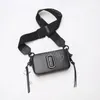 designer 23 Snapshot couro real tecido crossbody bolsa versátil bolsa pequena bolsa de câmera moda mini bolsa para fotografia de rua bolsa de passeios casuais com caixa 19 * 7 * 11,5 cm