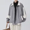 メンズジャケットジャケット韓国ファッションY2Kメンズ衣類秋の冬のストリートウェアコート長袖服カジュアルトップ230831