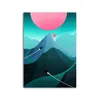 Planet Car Sun Canvas Painting Cartoons Landscape Modular Poster And Prints Pictures Wall Artwork For Living Room Bedroom Home Decoration No Frame Wo6