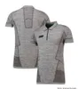 F1 Polo koszulki Summer Lapel T-Shirt Motorsport Szybki suchy koszulka Formula 1 T-THIRT TAM SILL STYLE RACING FANS T-shirty