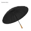 Parapluies renforcés extra larges à poignée longue pour hommes, coupe-vent automatique, simple, double soleil, parasols Ambrella B