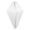 Plafondverlichting Lampenkap Woonaccessoires Decor El Light Cover Chique accessoire Papier Opvouwbaar Handgemaakte hangende kroonluchter in Scandinavische stijl