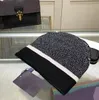 2023 Beanie Skull Caps 패션 디자이너 모자 남자와 여자 비니 가을/겨울 열 니트 모자 스키 브랜드 보닛 고품질 격자 무늬 두개골 모자 럭셔리 따뜻한 모자