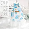 Dog Apparel Thin Princess Dogs Dress Romantic Flower Printed Lace Design Clothes For Small Pet Products Ropa Para Perro Skirts