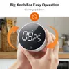 Kitchen Timers DEEWAZ Multifunctional Magnetic Digital Timer for Kitchen Cooking Baking Study Stopwatch Alarm Mechanical Counter Time Clock 230831