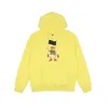 2023 Hoodie Brown Bear Mens Women Designers Hoodies Clothing Yellow Purple Blue Green White Black Gray Red Long Sleeve Pullover Palms Clothes Hooded Sweatshirt WCGA