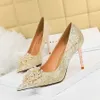 Nowe seksowne buty Pearl Flowers Kobiety Pumps Pumps High Heels Nowe luksusowe kobiety Obcasy szpilki Panie Panie Plus Size 35-43