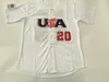 2023 USA Maglia da baseball Trea Turner Kyle Schwarber Paul Goldschmidt Mookie Betts Nolan Arenado Mike Trout Kyle Tucker Pete Alonso JT Realmuto Jeff McNeil Mullins 4X