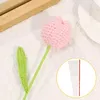 Decorative Flowers Hand Knitting Flower Colorful Tulip Crochet Auto Interior Accessories Home Table Simulation Bouquet Wedding Decoration
