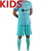 23 24 Barca Camisetas De Football Lewandowski Pedri Ferran Ansu Fati 2023 2024 Maillots de football Dest Kit Chemise Enfants