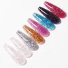 Reflective Glitter Gel Pink Sequins Gel Nail Polish Soak Off UV Nail Gel Semi-permanent Nail Art Decoration