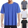 Men's T Shirts All Mens 2023 Summer Cool Breathable Outdoor Leisure Sports Large Size Ice Silk Short Work Shirt Sleeve