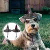 Dog Apparel 2 PCS PET HAT регулируемые подарки Halloween PO PR