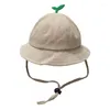 Hair Accessories F62D Toddler Spring Bucket Hat Summer Sun Hats Gender Neutral Adjustable Infant