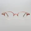 Montature per occhiali da sole BETSION Montatura per occhiali rotondi vintage per donna Occhiali da vista Full Rime Aceteta da uomo possono essere dotati di prescrizione ottica