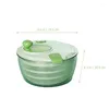 Plates Salad Greens Manual Vegetables Dryer Dry Fruits Vegetable Washing Bowl Fit For Servings Lettuce Spinach