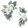 Kwiaty dekoracyjne Amazon sztuczny łuk ślubny kwiat dwuczęściowy zestaw odbiór dekoracja tła