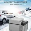 12L tragbarer Auto-Kühlschrank, tragbarer Mini-Zer-Kühler, Auto-Kühlschrank, Kompressor, schnelle Kühlung, Heim-Picknick-Kühlbox, 12 24 V H2243a