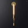 Wall Lamp Rh Post Modern American Kort Vintage Country vardagsrum Bakgrund Bakgrund Bedside Aisle Mirror strålkastare LED -ljus