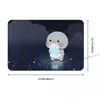 Bubu and Dudu Anime Non-Slip Doormat Night Bath Kitchen Mat Welcome Carpet Flannel Pattern Decor HKD230829