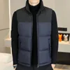 남자들 조끼 남자 조끼 재킷 슬립 벨레스 복어 재킷 가을 겨울 가벼운 방수 포장 가능한 아래 면화 L17