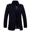 Mens Jackets Marque décontracté veste mâle coupe-vent surdimensionné 6XL automne lavé coton classique longues vestes hommes vêtements Trench Coat 230831
