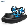 المحاكاة JJRC H36F RC MINI DRONITITE LITTITUTY عقد MODE مقطوعة الرأس 3 في 1 SEA LAND AIR FLAIN