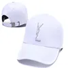 2023 Mens Canvas Baseball Hat Designers Caps Hats Women Fitted Cap Fashion Fedora Letter Stripe Men Casquette Beanie Bonnet Hip Ho2392