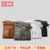 Large capacity multi pocket motorcycle bag, women's soft leather handbag, fashionable and high-end single shoulder crossbody bag 230831