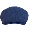 Bérets Hommes Bleu Ivy Cap Femmes Béret Cabbie Driver Chapeau Printemps Eté Respirant Chapeaux Plats Gris Vintage Gatsby NM0503 230830