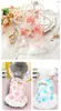 Dog Apparel Thin Princess Dogs Dress Romantic Flower Printed Lace Design Clothes For Small Pet Products Ropa Para Perro Skirts