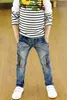 Jeans barn jeans för pojkar byxor vår höst baby pojkar mager jeans casual barn denim långa byxor 4 6 8 10 12 år gammal 230927