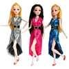 인형 의류 새로운 11 인치 소녀 교환 옷 30cm 공주 이브닝 드레스 액세서리 장난감 3pcs/set