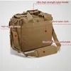 Ryggsäck militär ryggsäck taktisk molle nylon messenger axel väska bärbara handväskor portfölj utomhus multifunktion klättring väska 230830
